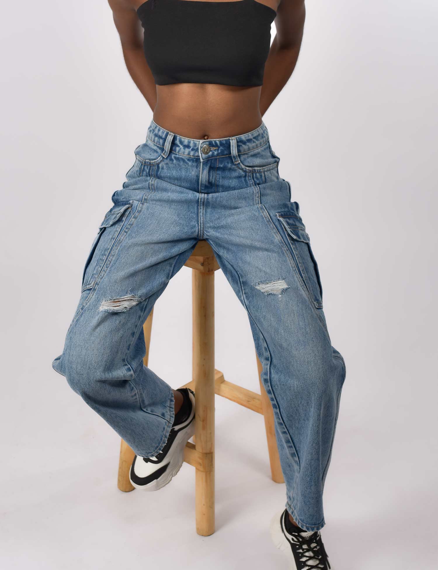 6 Pockets Cargo Jeans